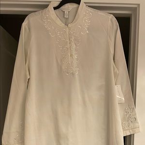 Charter Club - ladies full length sleeping gown Size M